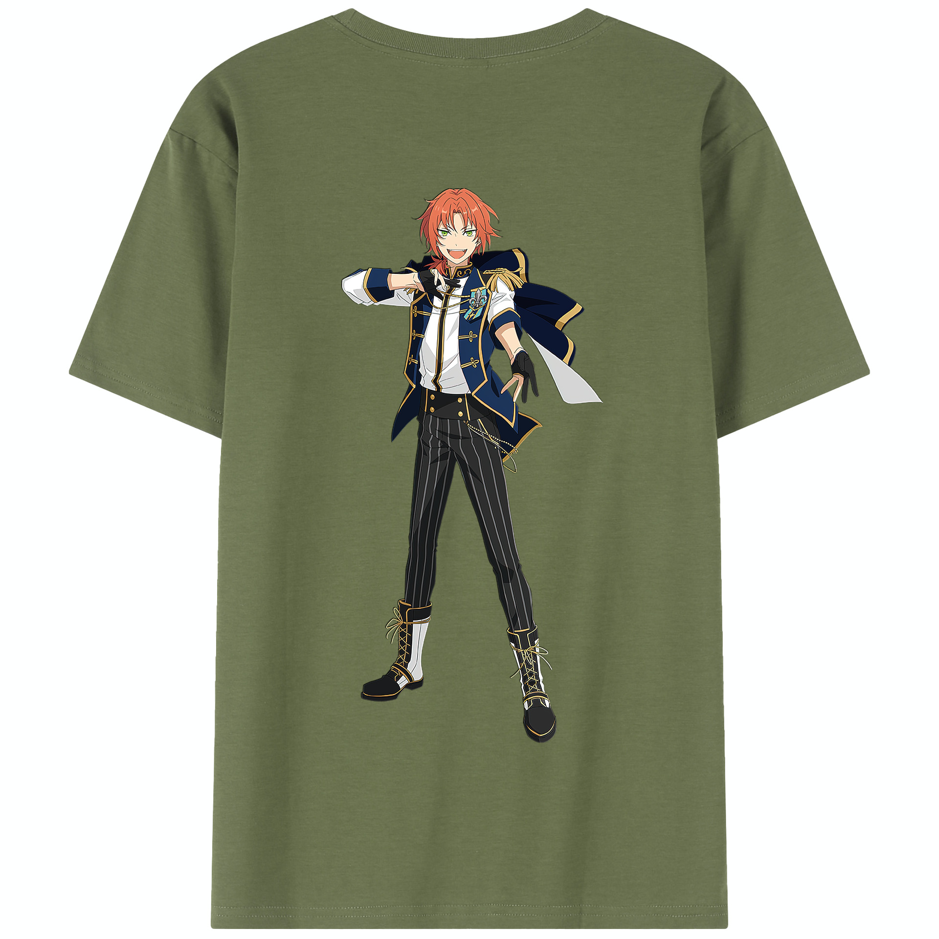 （画像用） あんさんぶるスターズ! Ensemble Stars 綿100％半袖Tシャツ（背面プリント）